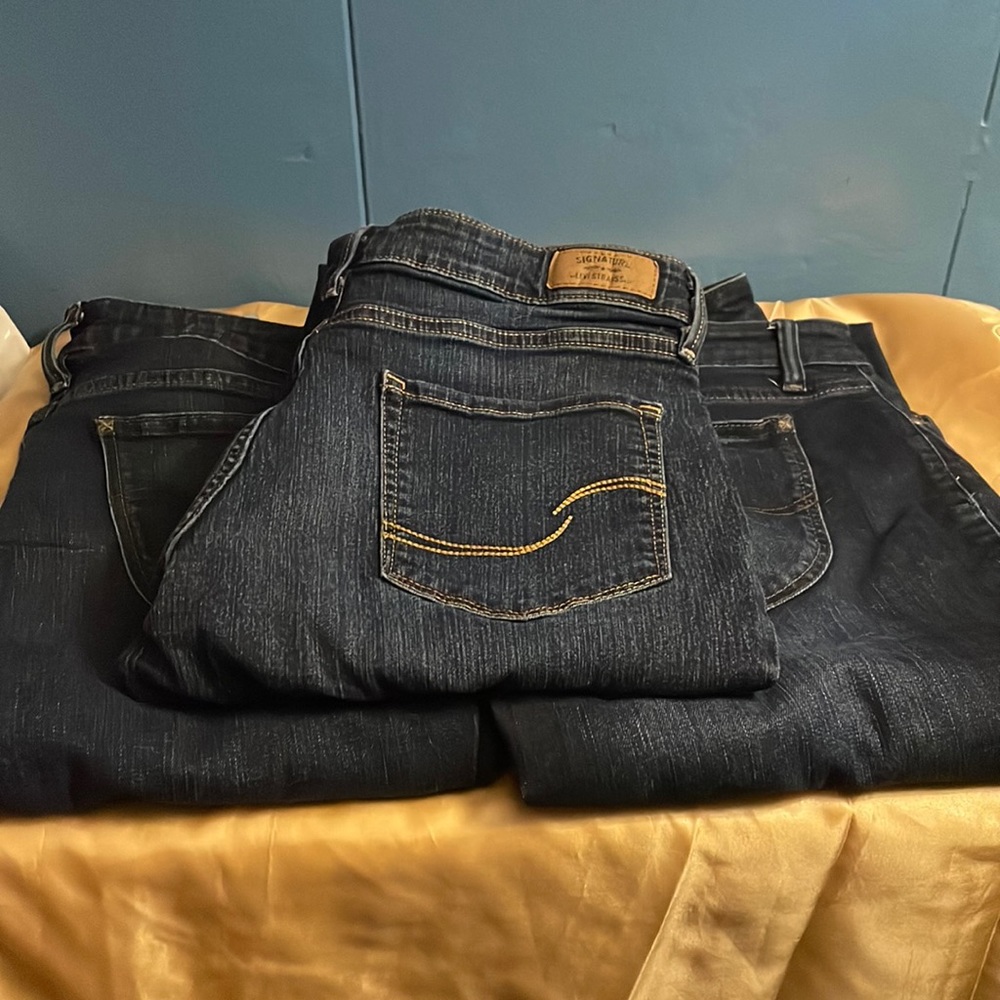3 pairs 12 Long Jeans